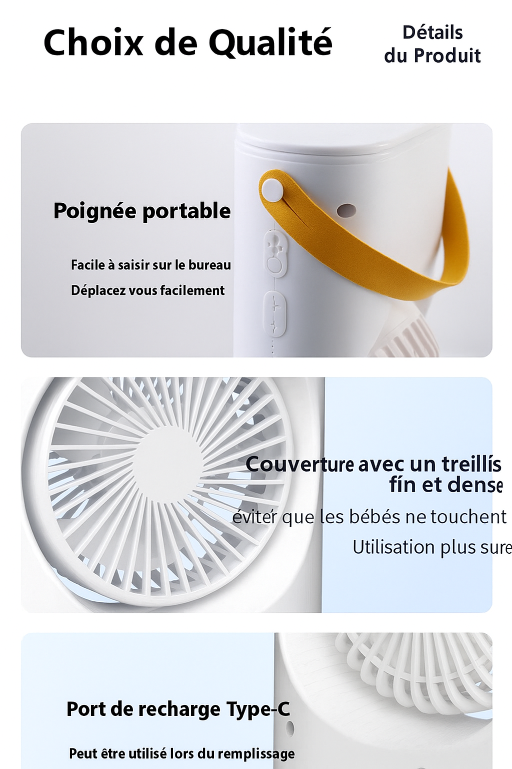 Ventilateur Double Tête