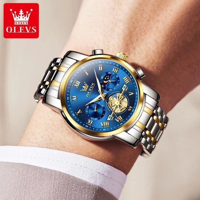 Montre homme de luxe résistante à l'eau pour les amateurs de distinction
