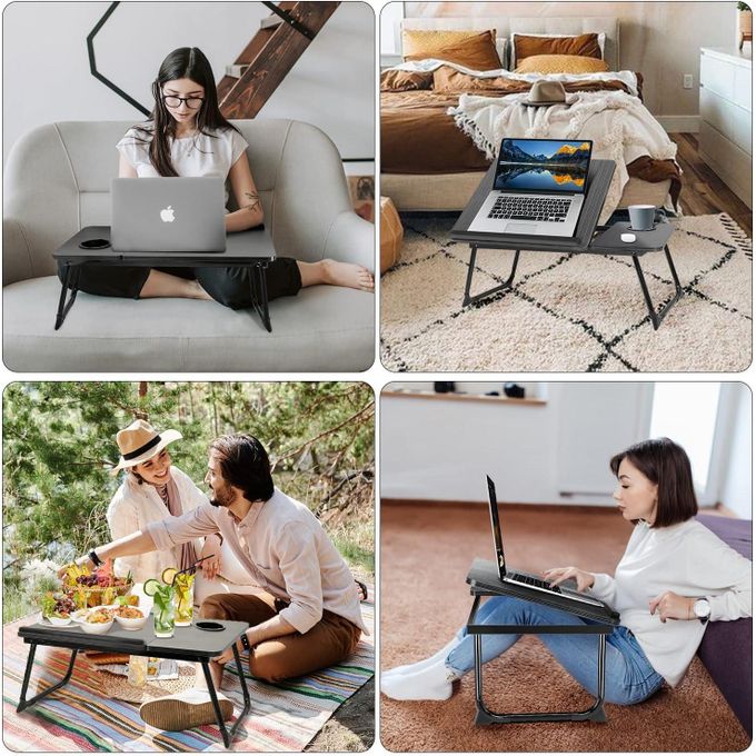 Table d'ordinateur pliante multifonction