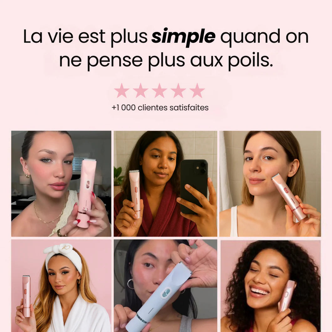 Rasoir Électrique Rasage & Soin Intime