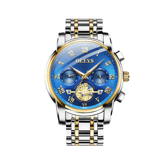 Montre homme de luxe résistante à l'eau pour les amateurs de distinction 