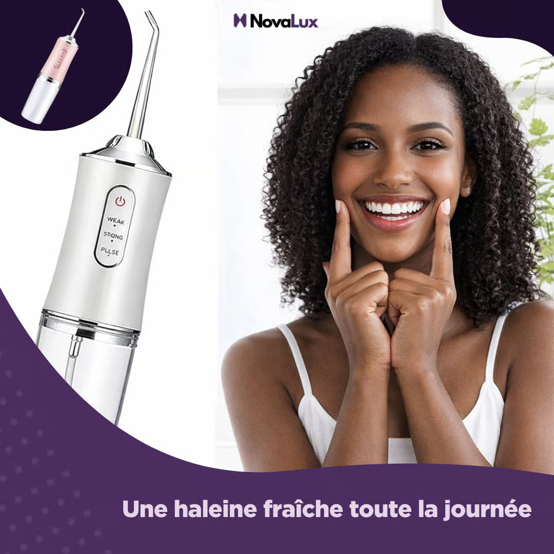 Hydropulseur Jet dentaire portable