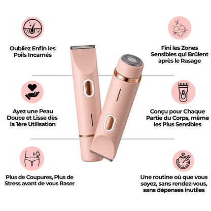Rasoir Électrique Rasage & Soin Intime