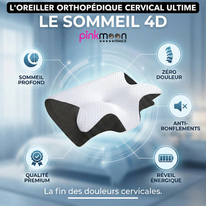 Oreiller 4D Cervical Orthopédique