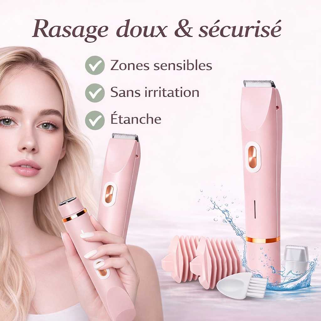 Rasoir Électrique Rasage & Soin Intime